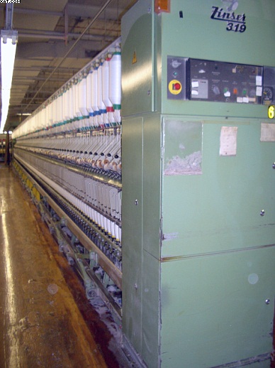 ZINSER Model 319 Spinning frames,  Murata Winder 7 II